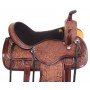 Antique Mahogany Western Pleasure Trail Ranch Leather Horse Saddle Tack Set