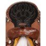 Gaited Silver Show Western Leather Barrel Trail Horse Saddle Tack 14 17