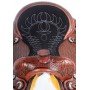 Pleasure Trail Western Leather Ranch Work Hand Carved Horse Saddle Tack