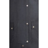 Western Full Length Australian Black Oilskin Duster Coat