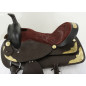 16 Brown Gorgeous Hand Tooled Show Saddle