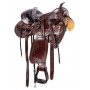 Comfy Western Pleasure Trail Hand Carved Premium Leather Horse Saddle Tack