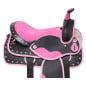 Pink Cowgirl Light Weight Western Synthetic Show Trail Horse Saddle Tack