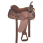 Brown Cordura Western Synthetic Pleasure Trail Horse Saddle Tack
