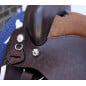 15 Brown Western Trail Saddle W Padded Seat