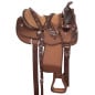 Brown Gaited Western Cordura Light Weight Trail Horse Saddle Tack Set