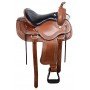 All Purpose Comfy Pleasure Trail Riding Western Leather Horse Saddle Tack Set