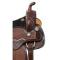 Antique Show Barrel Western Pleasure Trail Leather Horse Saddle Tack 16"