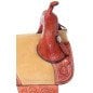 Western Treeless Hand Carved Premium Trail Show Leather Horse Saddle Tack