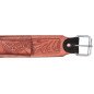Flank Bucking Strap Western Horse Saddle Back Cinch Hand Carved Premium Leather