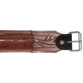 BC036 All Purpose Western Leather Horse Saddle Back Cinch Bucking Strap