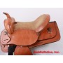 16 Tan Leather Trail QH Horse Western Saddle