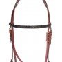 Chestnut Crystal Show Jumping English Leather AP Horse Bridle Tack Set