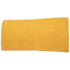 SB002 Mustard Yellow Premium Western Wool Show Horse Saddle Blanket