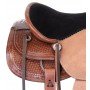 Western Ranching Comfy Trail Hand Carved Leather Horse Saddle Tack Set