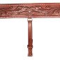Brown Hand Carved Western Leather Horse Saddle Back Cinch Bucking Strap