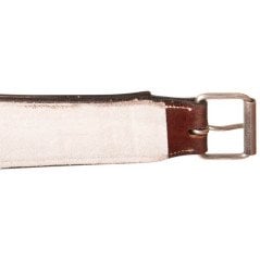 BC041 Brown Hand Carved Western Leather Horse Saddle Back Cinch Bucking Strap