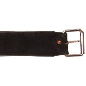 BC045 Western Horse Saddle Back Cinch Rear Girth Buckle Tooled Leather Strap