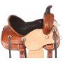 Youth Kids Rough Out Ranch Roping Western Leather Horse Saddle Tack Set