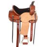 Youth Kids Cowboy Ranch Work Roping Western Rough Out Leather Horse Saddle Tack
