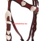 NEW  WESTERN HORSE SHOW SADDLE /W SILVER TACK