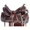 Antique Western Pleasure Trail Horse Saddle Tack 15 16 17