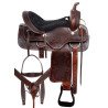 Antique Western Pleasure Trail Horse Saddle Tack 15 18