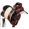 Gaited Bars Western Leather Comfortable Pleasure Trail Horse Saddle Tack Set