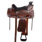 A Fork Antique Oil Western Roping Ranch Work Cowboy Leather Horse Saddle Tack