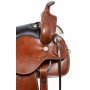 Western Endurance Pleasure Trail Comfy Leather Horse Saddle Tack Set 15 16 17