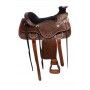 AceRugs Classic Western Trail Riding Wade Tree Leather Horse Saddle Tack Set 16