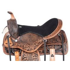 111049N Cowboy Western Pleasure Trail All Purpose Antique Oil Leather Horse Saddle Tack Set