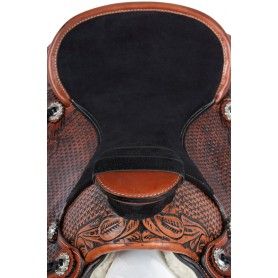 111084 Roping Antique Oil Western Roping Ranch Work Wade Tree Cowboy Leather Horse Saddle Tack