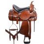 Western Endurance Pleasure Trail Comfy Leather Horse Saddle