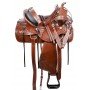 Western Endurance Pleasure Trail Comfy Leather Horse Saddle 15 16