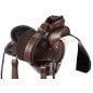 Western Pleasure Trail Gaited Leather Horse Saddle Tack Set 15 16 17 18