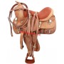Western Rough Out Training Saddle Rings & Tack
