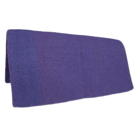 New Zealand Wool Purple Show Saddle Blanket B2011
