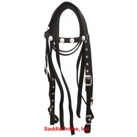 Red Synthetic Kids Pony Saddle Tack Package 10