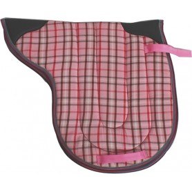 Pink English Padded Quilted Pad