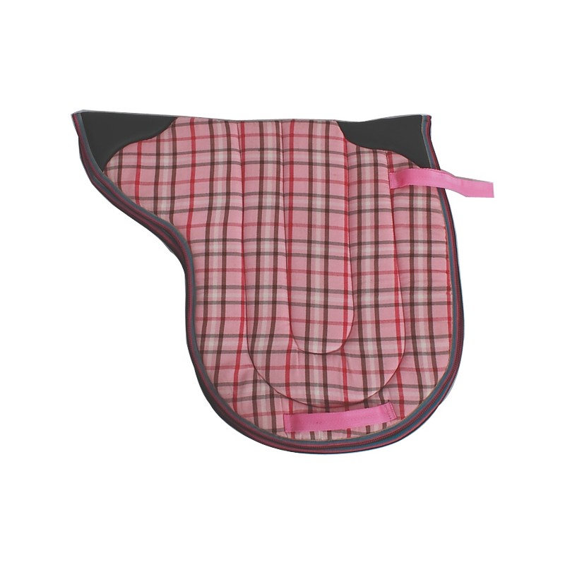 Pink English Padded Quilted Pad