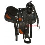 New 14 Beautiful Black Cordura Saddle  Tack