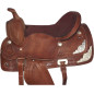 Hand Tooled Western Leather Show Saddle Tack 16