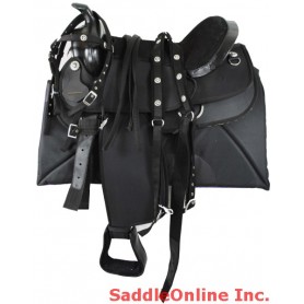 Youth QH Synthetic Saddle Tack Pad Package 12-14