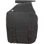 Tough Black Nylon Saddle Bag