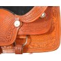 Hand Tooled Western Ranch Work Saddle Breast Collar 15.5