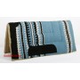 Premium Blue Fleece Lined Saddle Pad