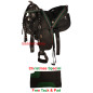 14 16 Beautiful Black Cordura Western Horse Saddle & Tack