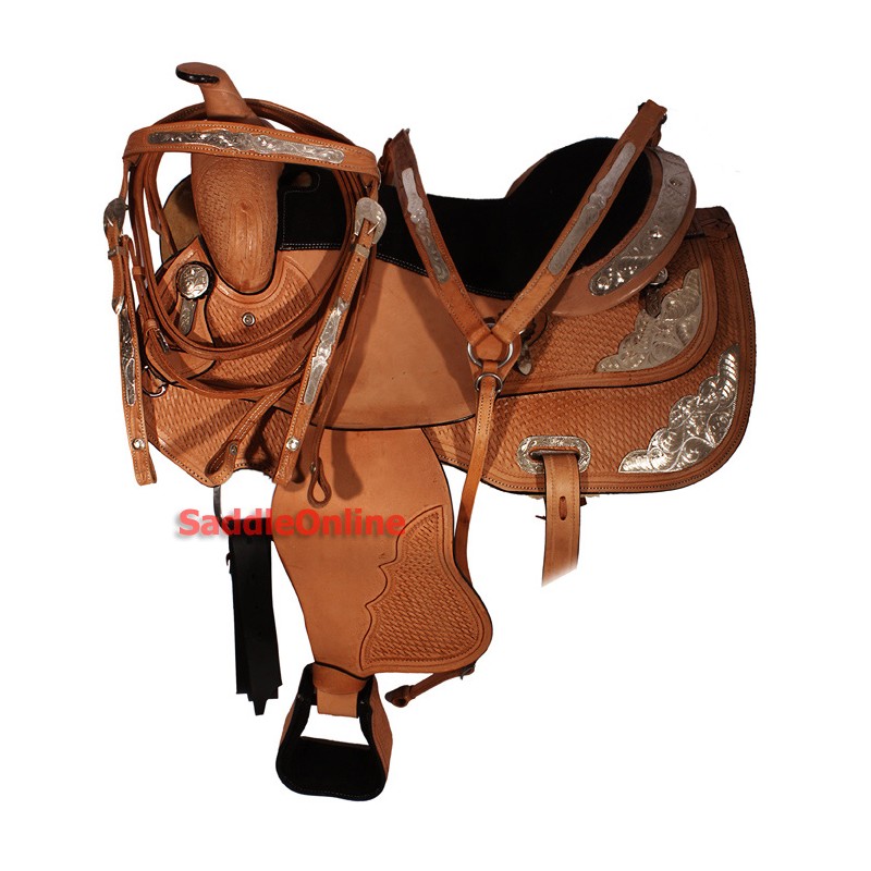 Premier Series Old Style Western Show Saddle Tack 16 17