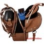 New Natural 16 Treeless Saddle Tack Package